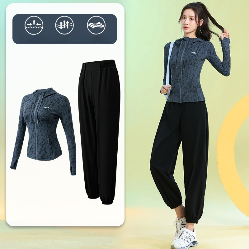 Running Gear Quick Dry - Women's Running Suits Long Sleeve Floral