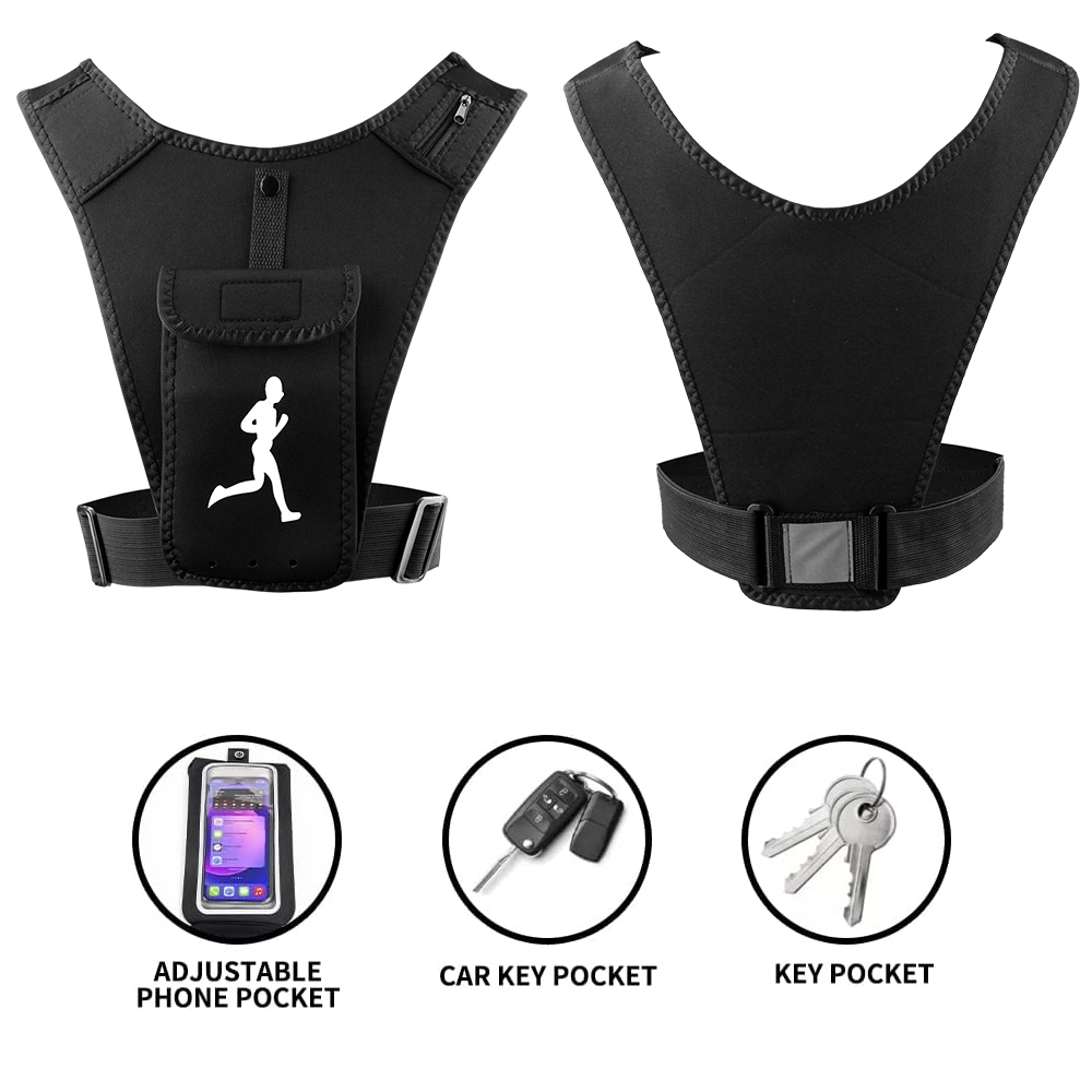 Adjustable Running Vest Phone  - đánh giá và giá Running Gear Marathon