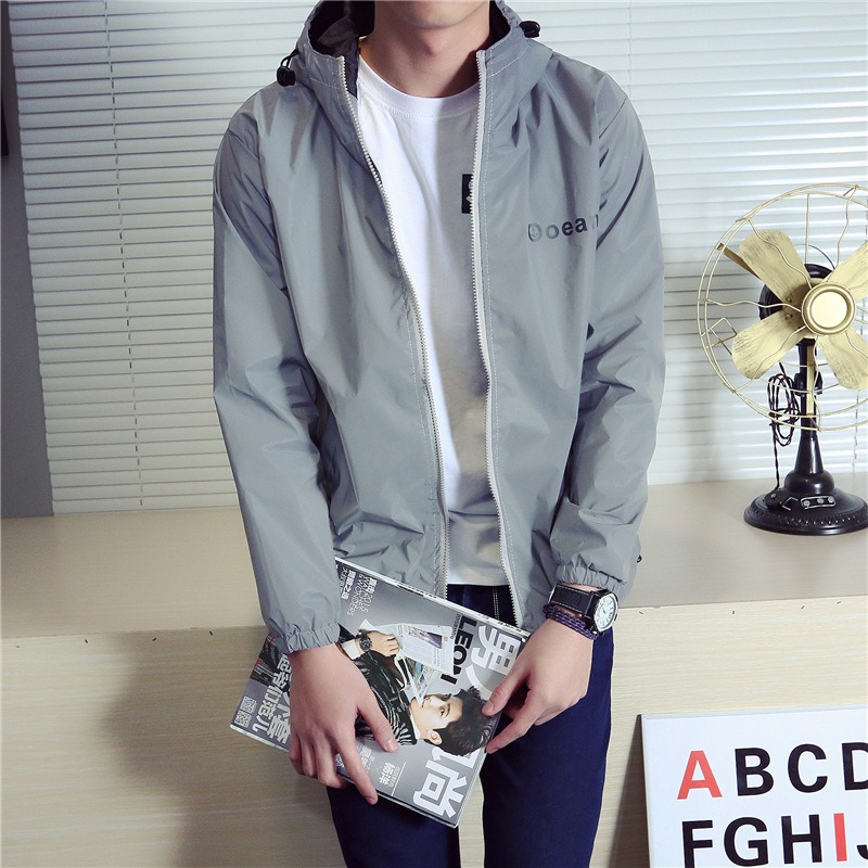 LED Light Up Windbreaker Coupl - đánh giá và giá Reflective Running Jacket