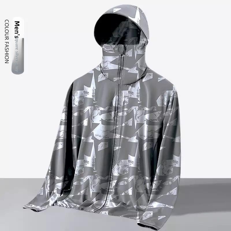 Unisex Summer Loose-Fit Hooded - đánh giá và giá Reflective Running Jacket