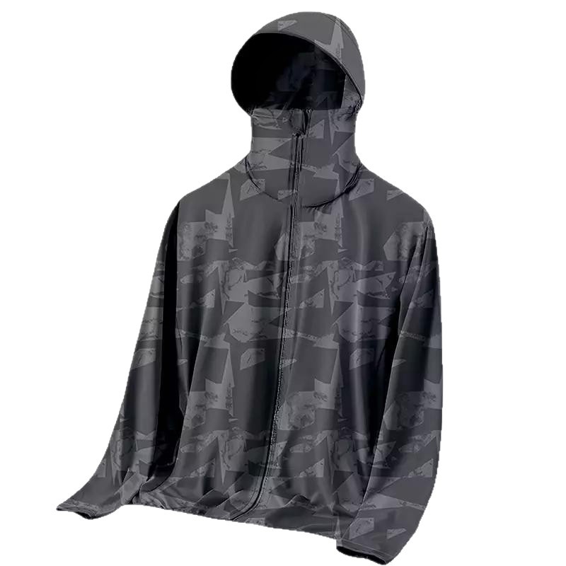 Unisex Summer Loose-Fit Hooded - đánh giá và giá Reflective Running Jacket