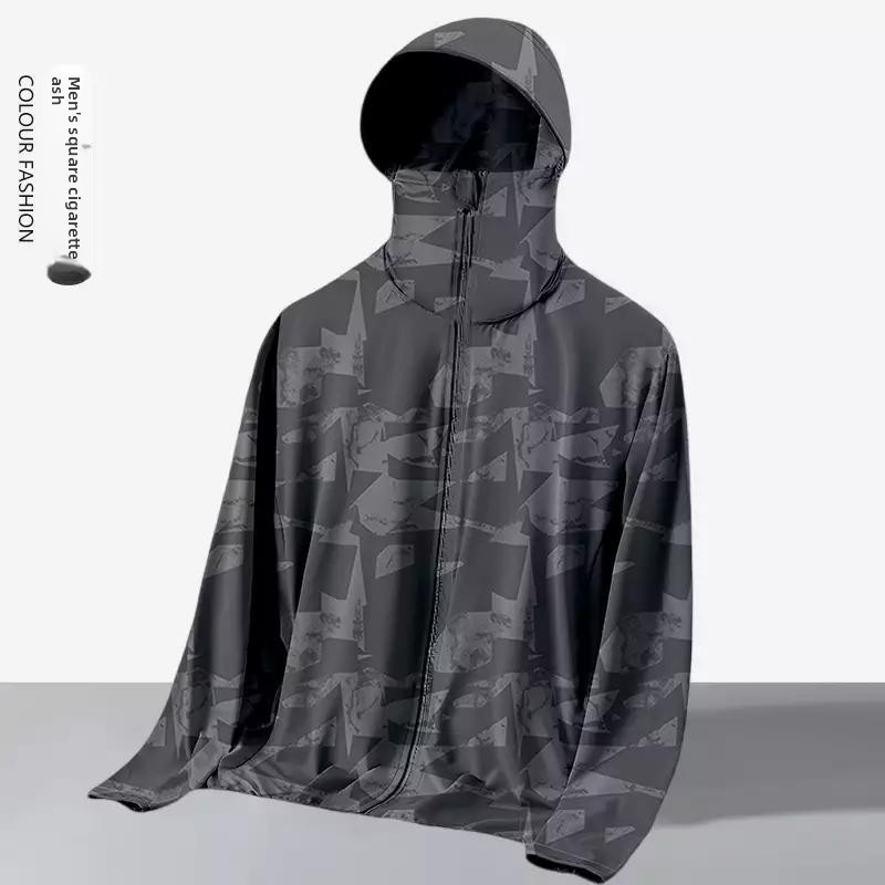 Unisex Summer Loose-Fit Hooded - đánh giá và giá Reflective Running Jacket