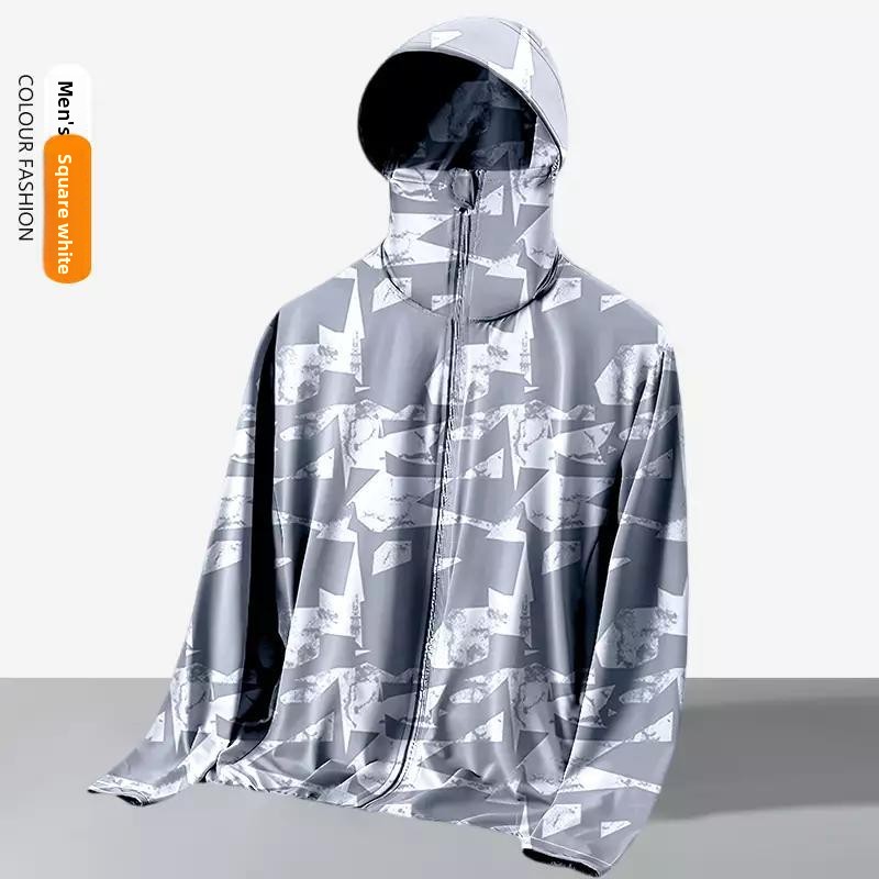 Unisex Summer Loose-Fit Hooded - đánh giá và giá Reflective Running Jacket