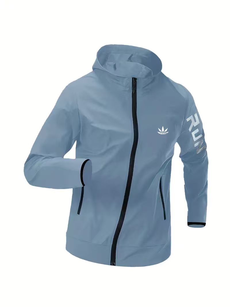 Mens Run Hooded Windbreaker Ja - đánh giá và giá Reflective Running Jacket