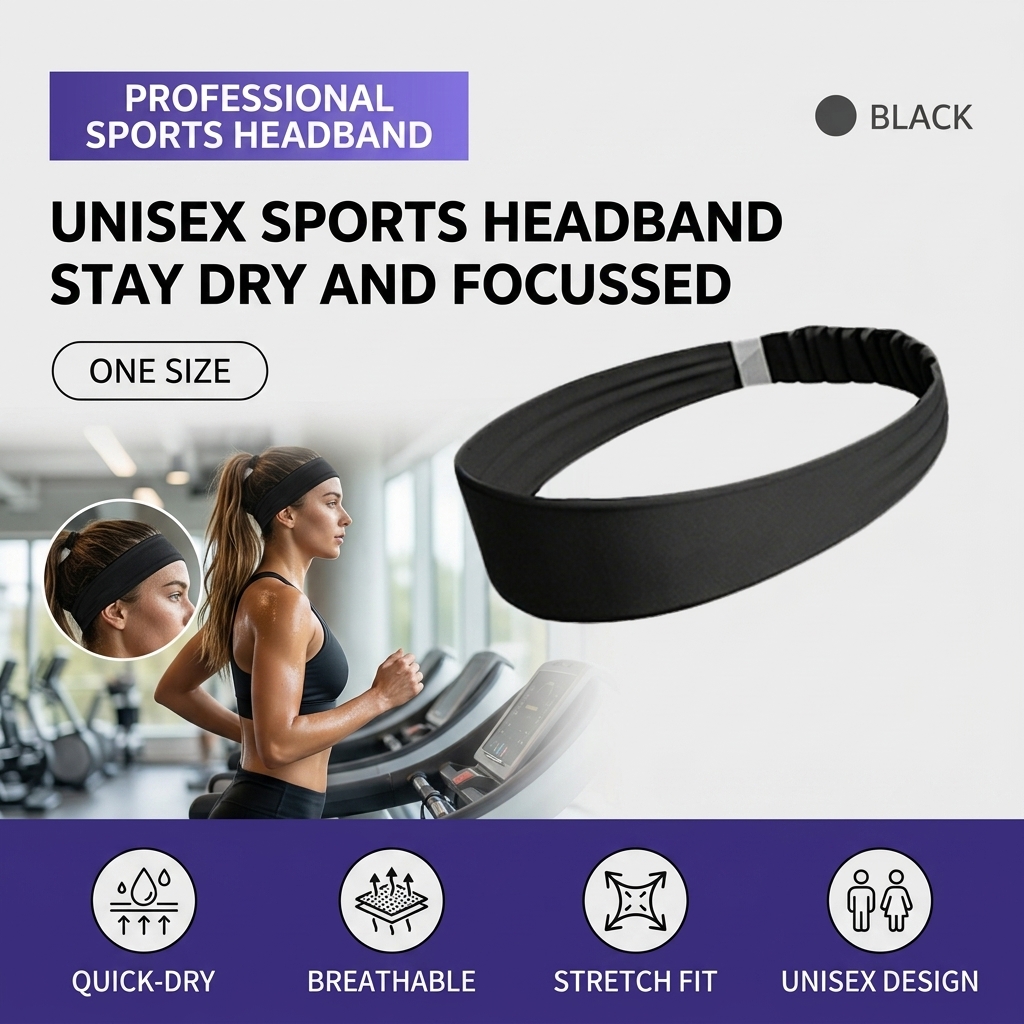 Breathable Sports Headband Moi - đánh giá và giá Running Gear Quick Dry