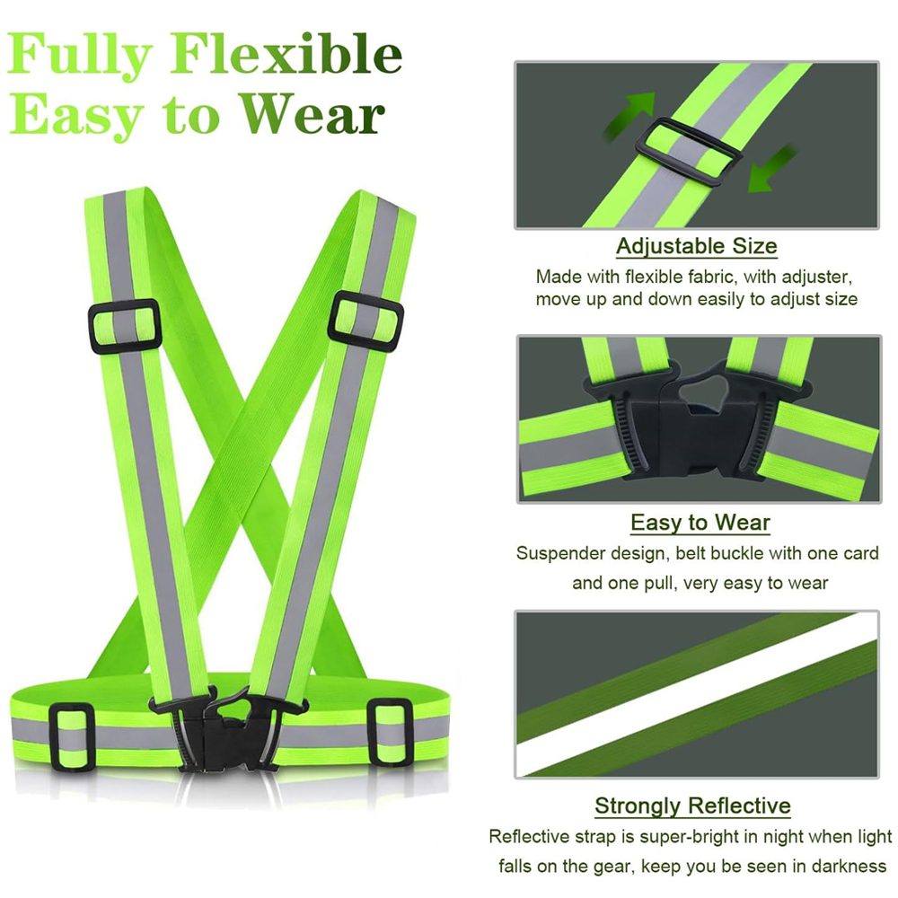 1Pcs Night Running Vest High V - đánh giá và giá Reflective Running Jacket