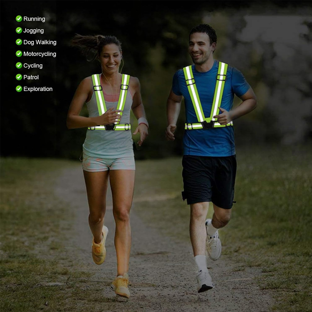 1Pcs Night Running Vest High V - đánh giá và giá Reflective Running Jacket