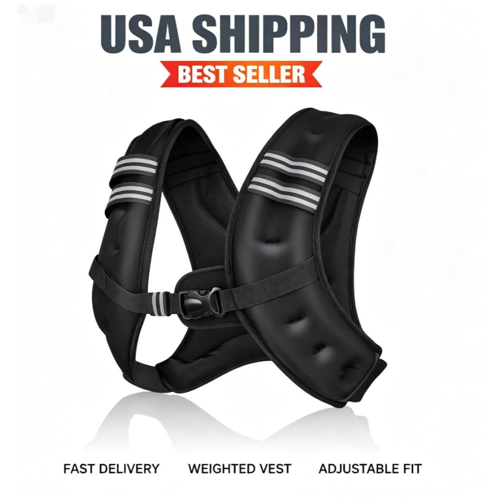 Fitness Weighted Vest Pre-Fill - đánh giá và giá Running Gear Vest