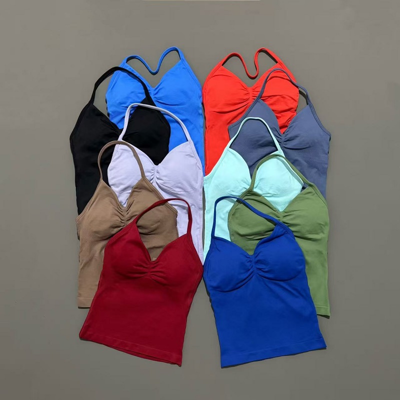 Gym Sports Tops Women Seamless - đánh giá và giá Running Gear Vest