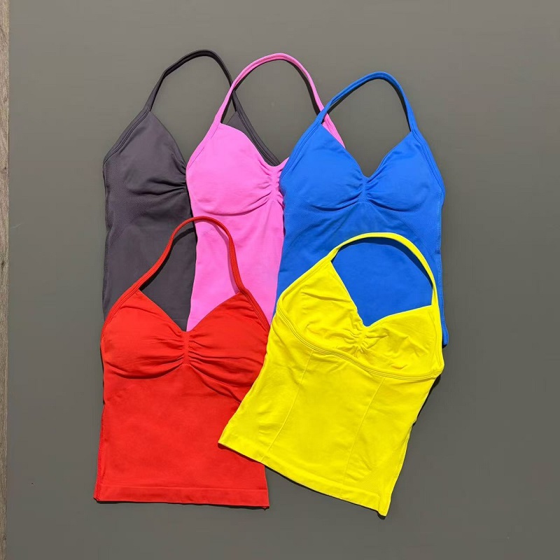 Gym Sports Tops Women Seamless - đánh giá và giá Running Gear Vest