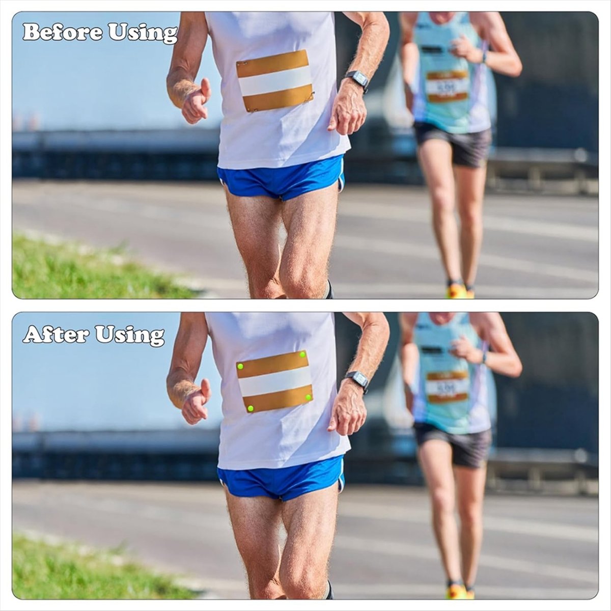 ABJX 12Pcs Running Bib Clips M - đánh giá và giá Running Gear Marathon