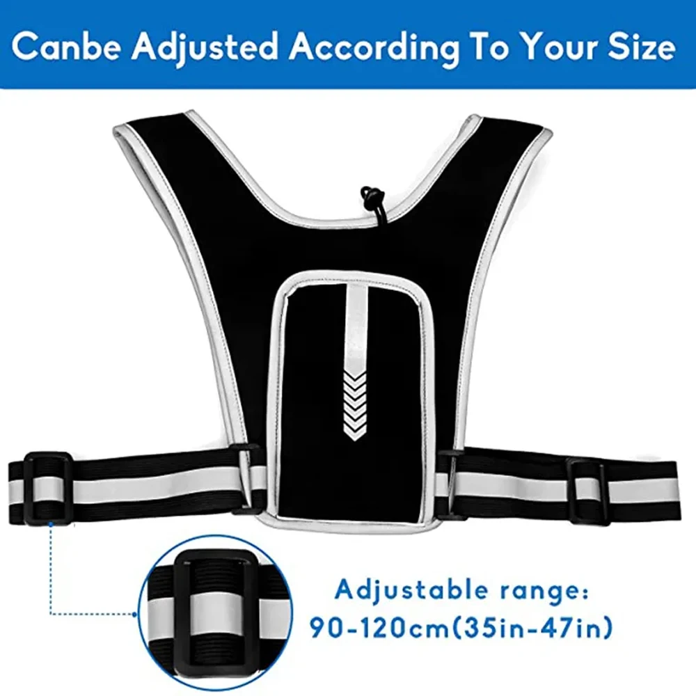 Running Vest Phone Holder for  - đánh giá và giá Reflective Running Jacket