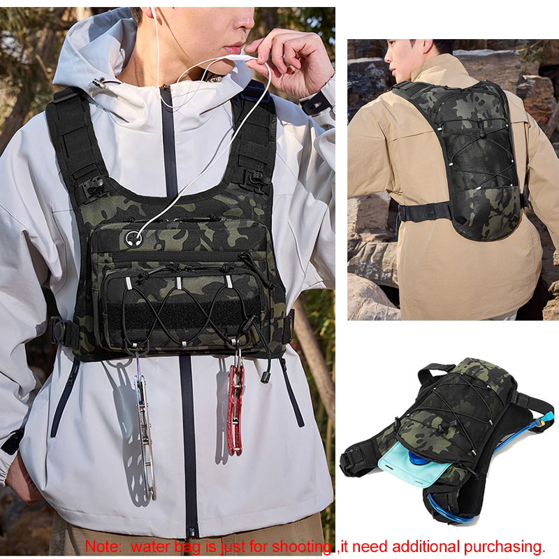 Tactical Bag Front Chest Rig V - đánh giá và giá Reflective Running Jacket