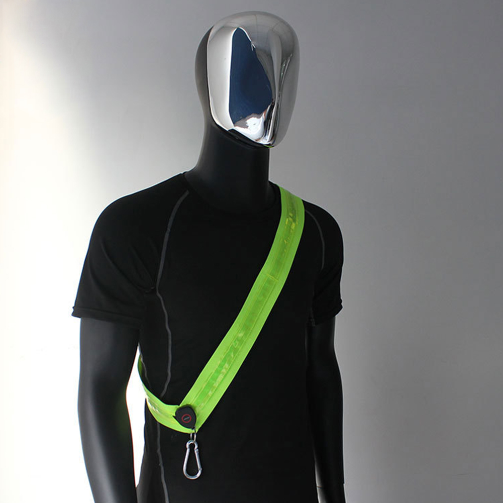 LED Shoulder Belt Rechargeable - đánh giá và giá Running Gear Reflective