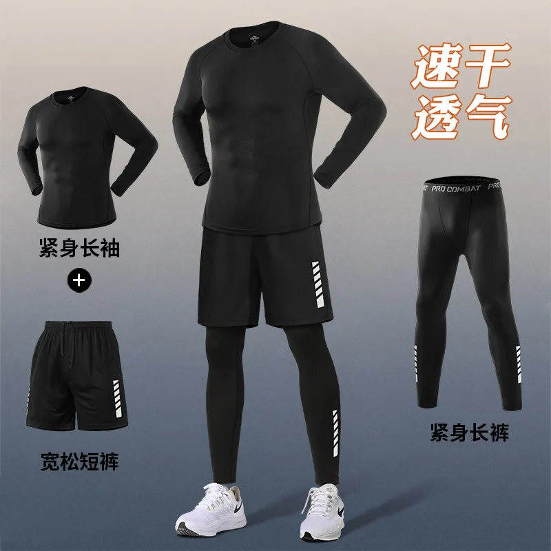 Men's High Elastic Compression - đánh giá và giá Running Gear Quick Dry