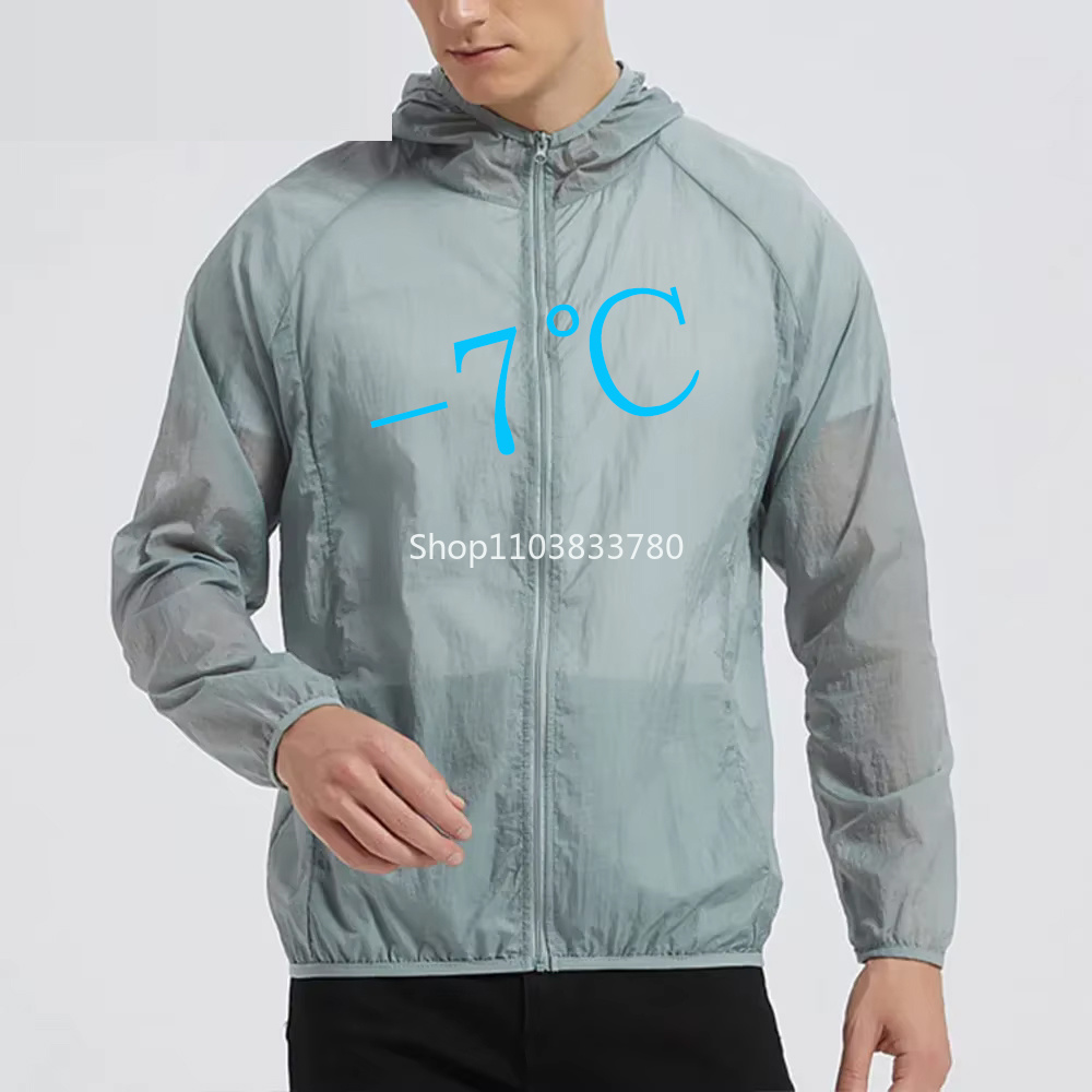 Men's Hooded Sun Protection Ja - đánh giá và giá Reflective Running Jacket