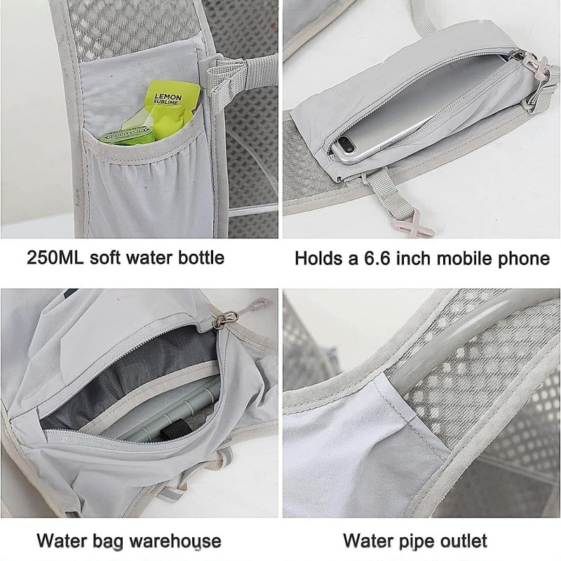 Ultra-Light Hydration Vest Bac - đánh giá và giá Running Gear Vest