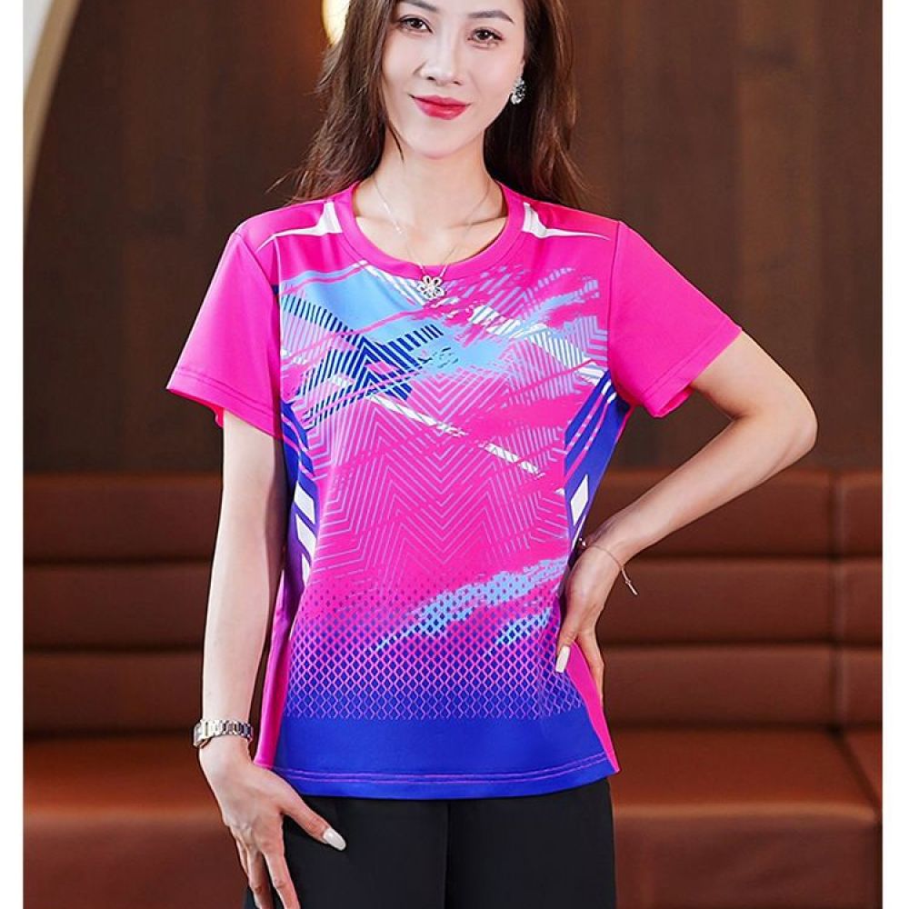 Summer Sports Top Womens Tee Q - đánh giá và giá Running Gear Quick Dry